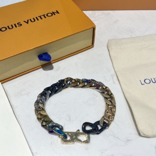 Louis Vuitton Chain Links Patches Bracelet - Multicolour view 4