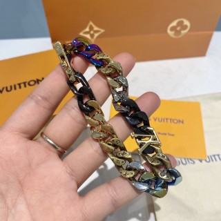 Louis Vuitton Chain Links Patches Bracelet - Multicolour view 6