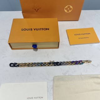 Louis Vuitton Chain Links Patches Bracelet - Multicolour view 7