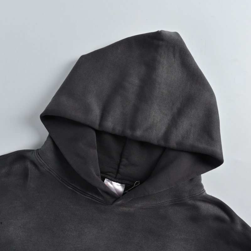 Saint Blue Logo Black Hoodie Tracksuit Set view