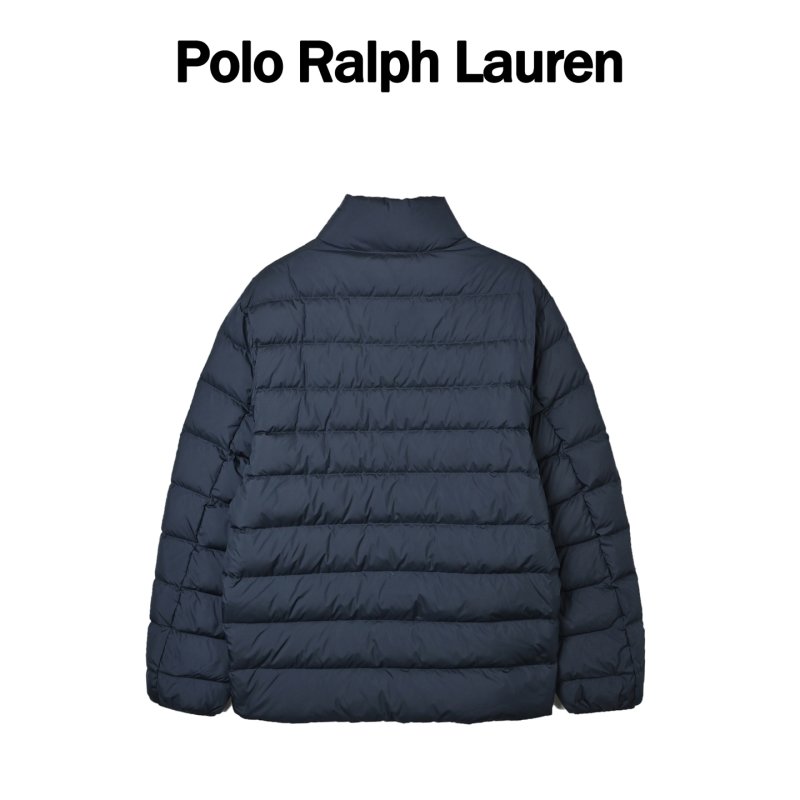 Ralph Lauren Navy Puffer Down Jacket view