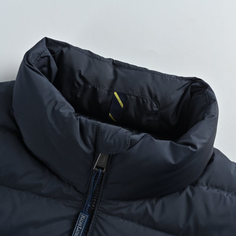 Ralph Lauren Navy Puffer Down Jacket view