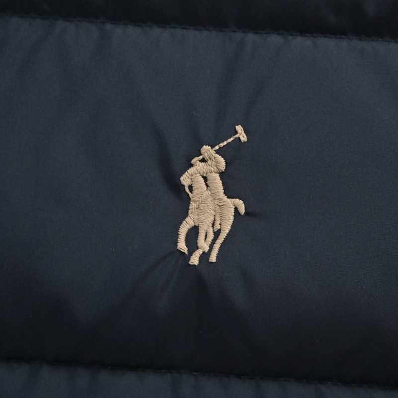 Ralph Lauren Navy Puffer Down Jacket view