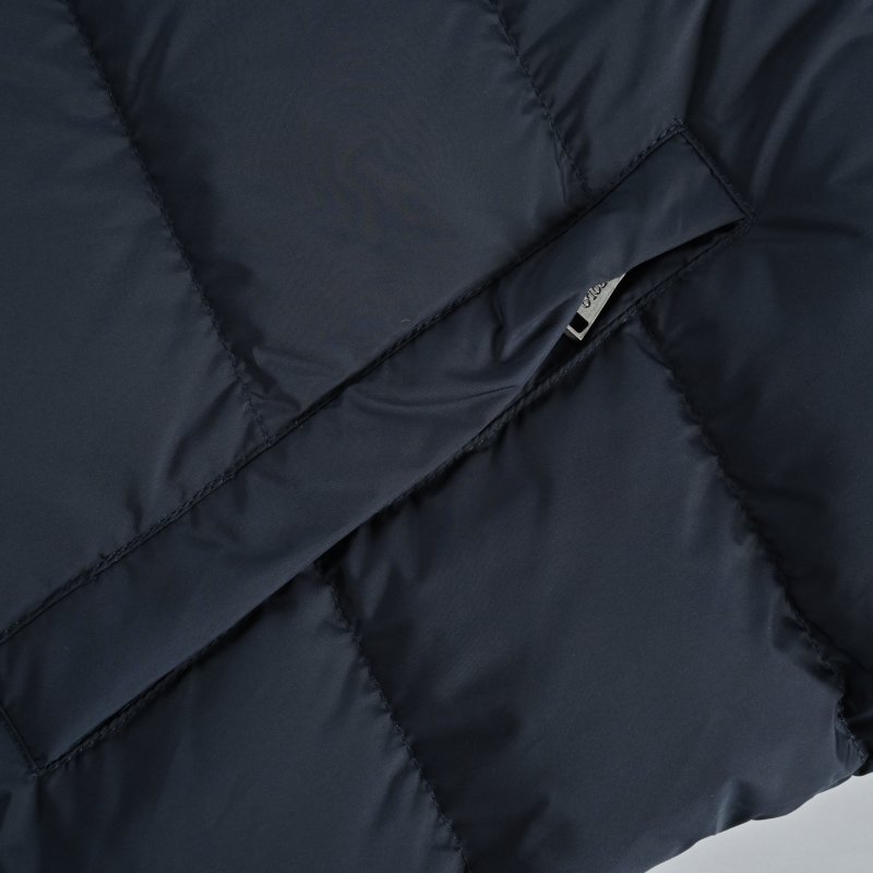 Ralph Lauren Navy Puffer Down Jacket view