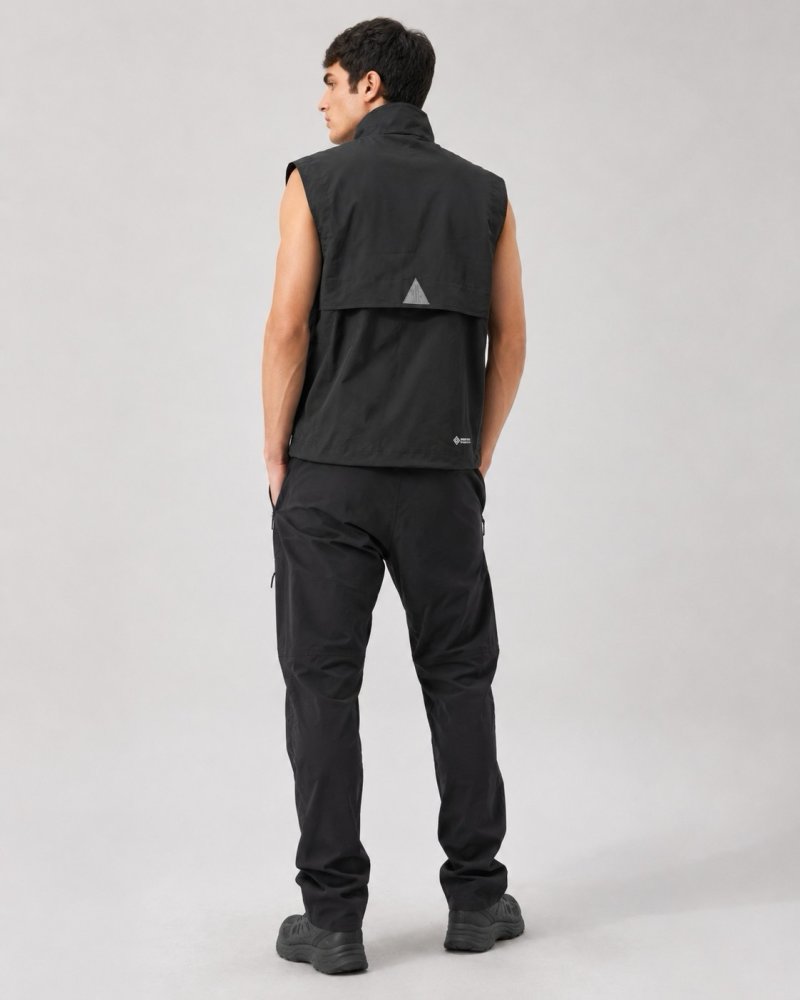 Stone Island Black Nylon Gilet Vest view