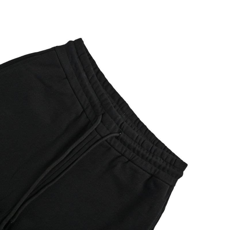 Burberry Logo Cotton Sweat Shorts - Black view