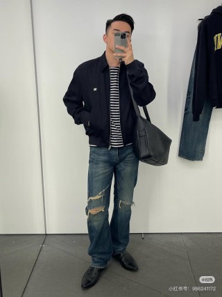 Givenchy Logo Zip Coach Jacket - Black view 3