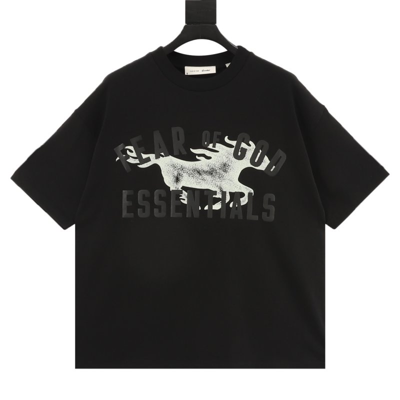 Fear of God Essentials Boar Graphic T-Shirt - Black