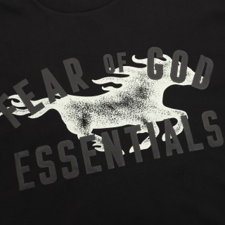 Fear of God Essentials Boar Graphic T-Shirt - Black view 3