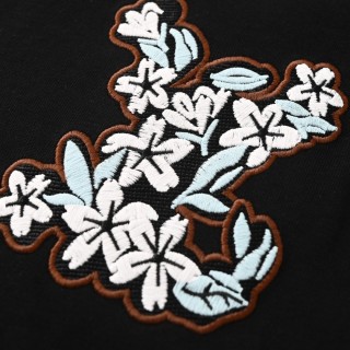Louis Vuitton Embroidered Logo Black T-Shirt view 4