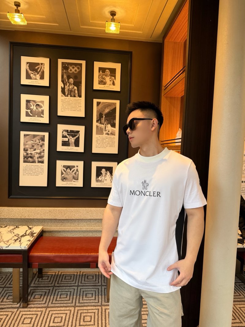 Moncler Logo White T-Shirt view