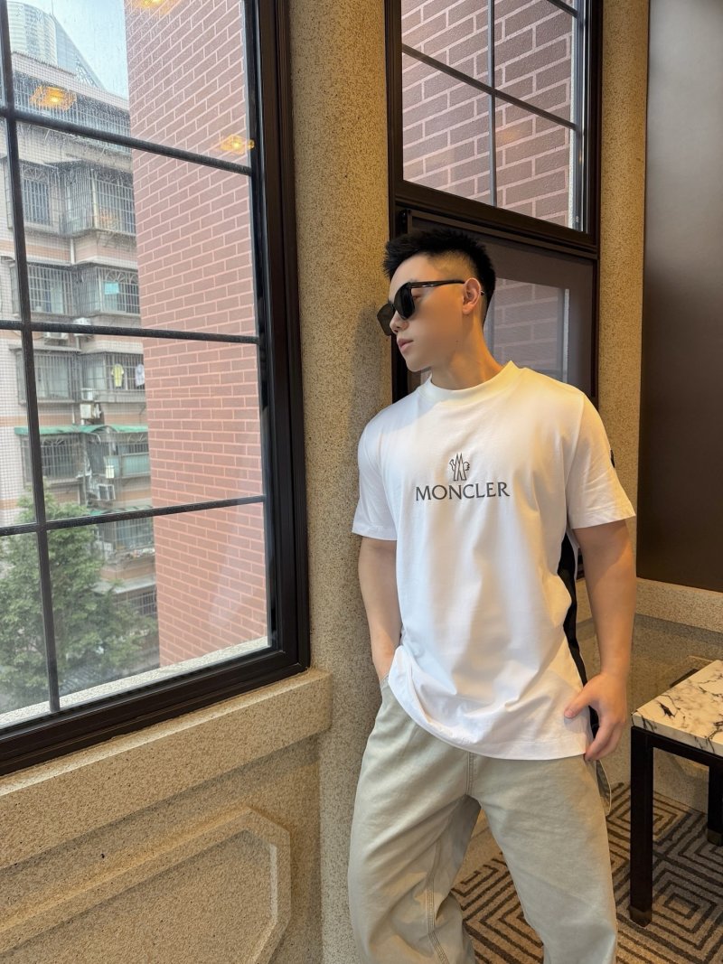 Moncler Logo White T-Shirt view