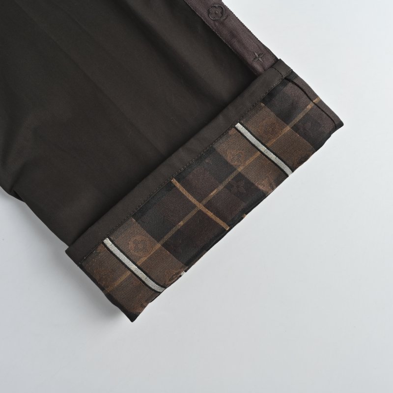 Louis Vuitton Monogram Jacquard Casual Trousers Black view