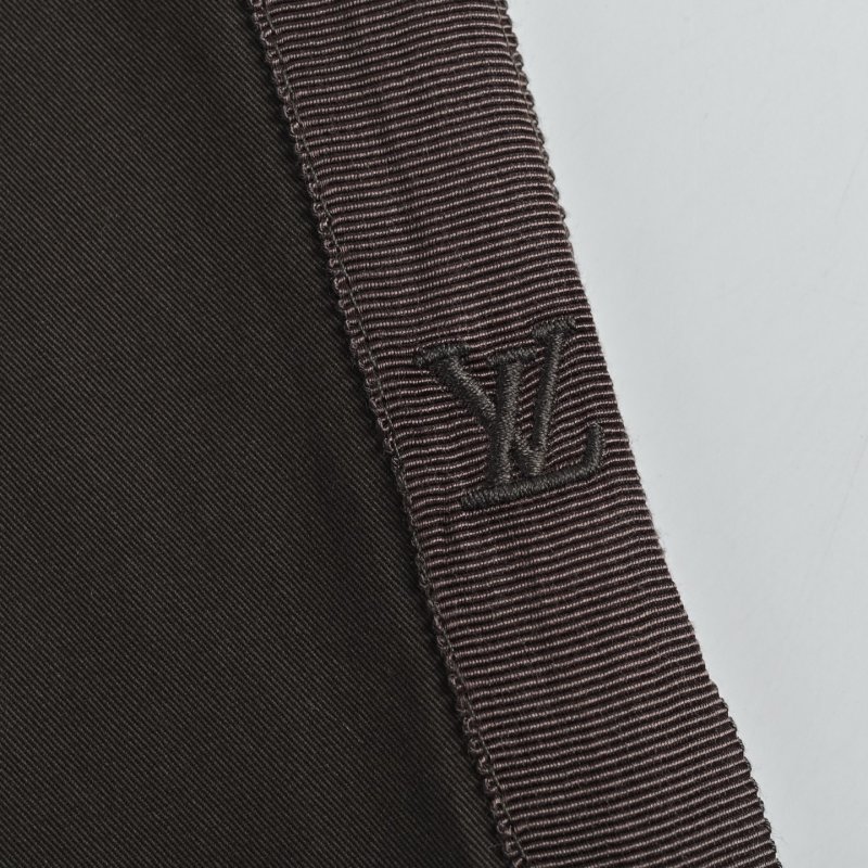 Louis Vuitton Monogram Jacquard Casual Trousers Black view