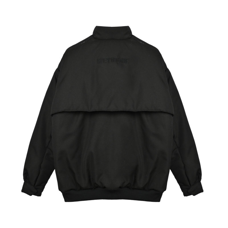 Black Sherpa Collar Overshirt Jacket view