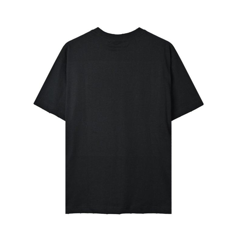Balenciaga BB Laurel Wreath Logo T-Shirt Black view