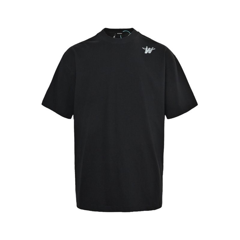 Black Oversized Short Sleeve T-Shirt view