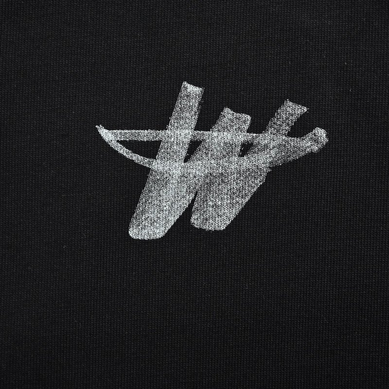 Black Oversized Short Sleeve T-Shirt view