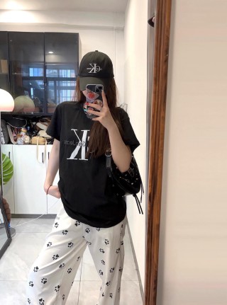 Calvin Klein Black Monogram Logo T-Shirt view 2