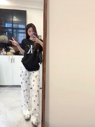 Calvin Klein Black Monogram Logo T-Shirt view 3