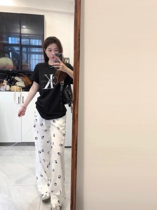 Calvin Klein Black Monogram Logo T-Shirt view 5