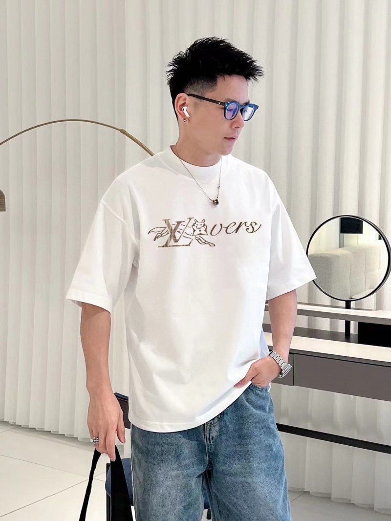 Cream Graphic Logo Short Sleeve T-Shirt