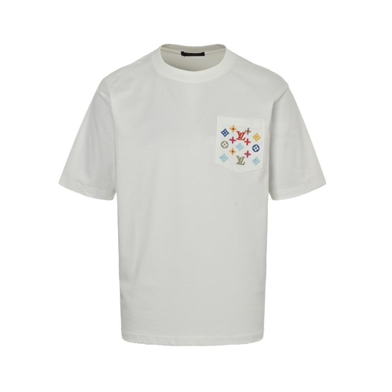 Louis Vuitton Monogram Pocket Cream T-Shirt view