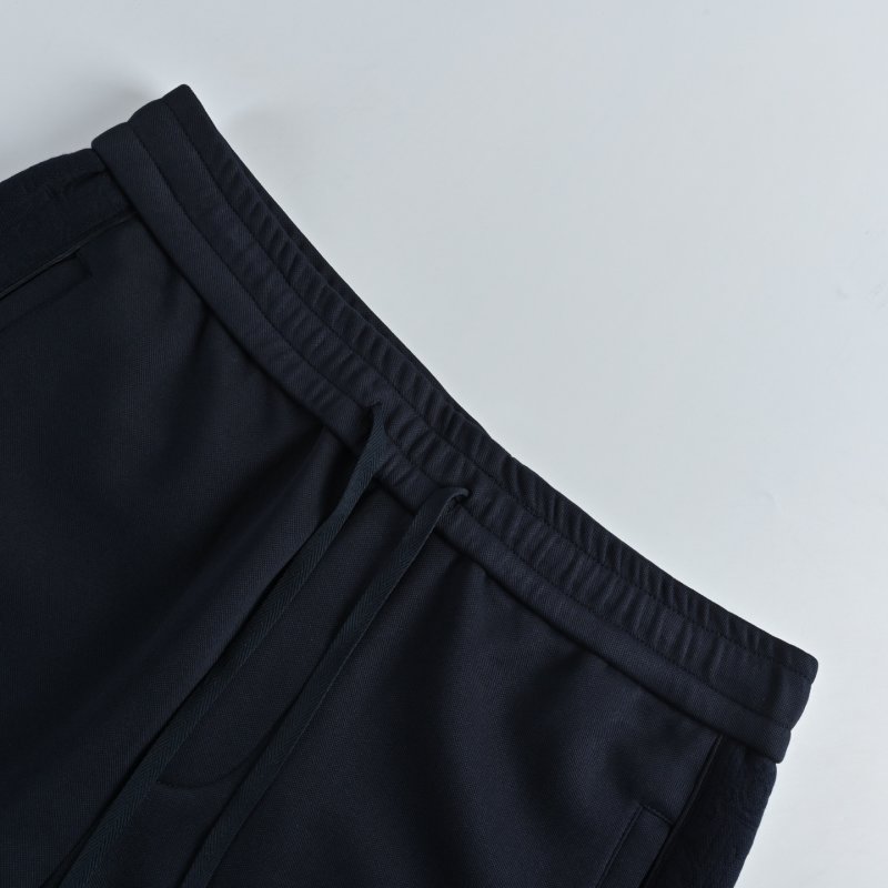 Navy Blue Relaxed Fit Casual Pants view