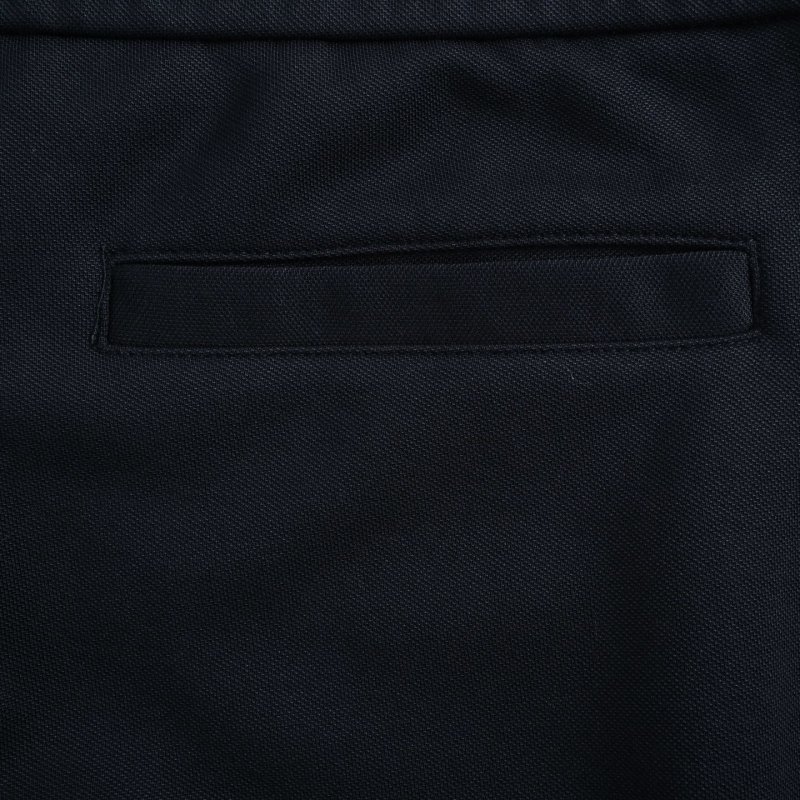 Navy Blue Relaxed Fit Casual Pants view