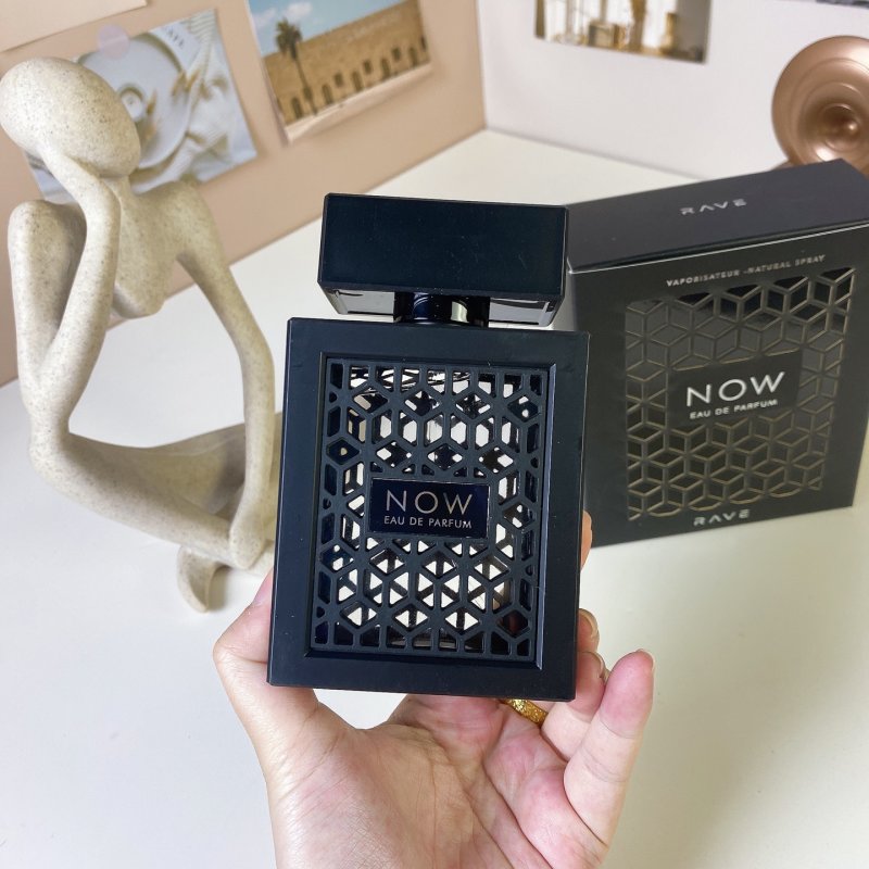 Rave NOW Eau de Parfum 100ml Black Bottle view