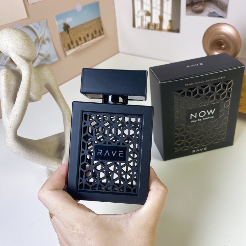 Rave NOW Eau de Parfum 100ml Black Bottle view