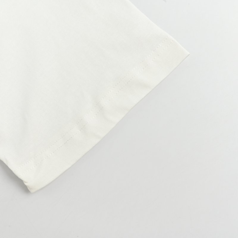 Saint Laurent 26SS Back Logo Print T-Shirt White view