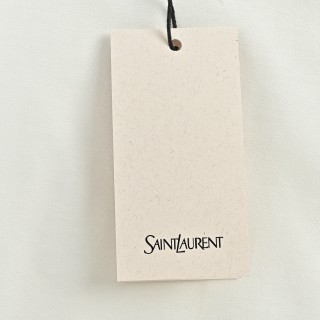 Saint Laurent 26SS Back Logo Print T-Shirt White view 9