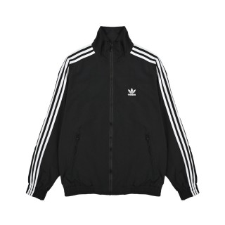 Adidas Adicolor Three Stripes Track Jacket Black view 3
