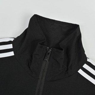 Adidas Adicolor Three Stripes Track Jacket Black view 6