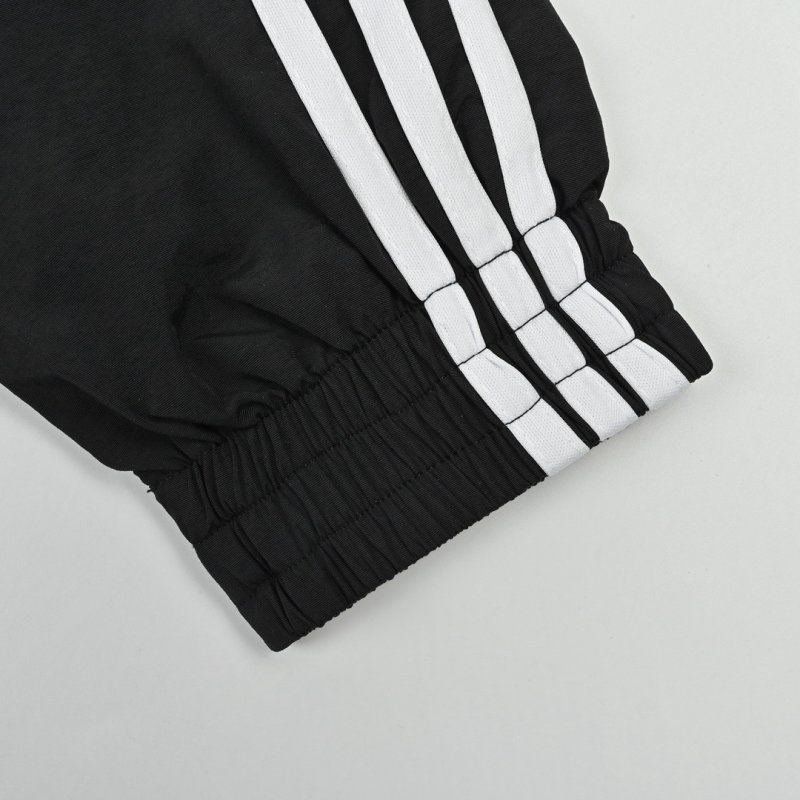 Adidas Black 3-Stripe Track Jacket view