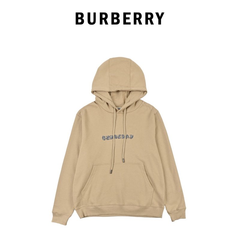 Beige Logo Pullover Hoodie view