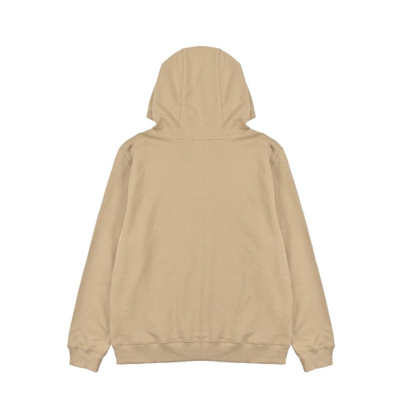 Beige Logo Pullover Hoodie view