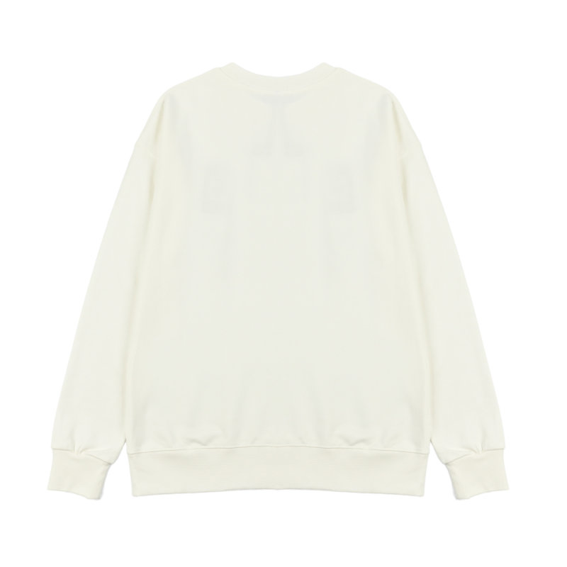 White Logo Graphic Hoodie view