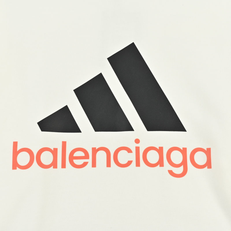 White Logo Graphic Hoodie view