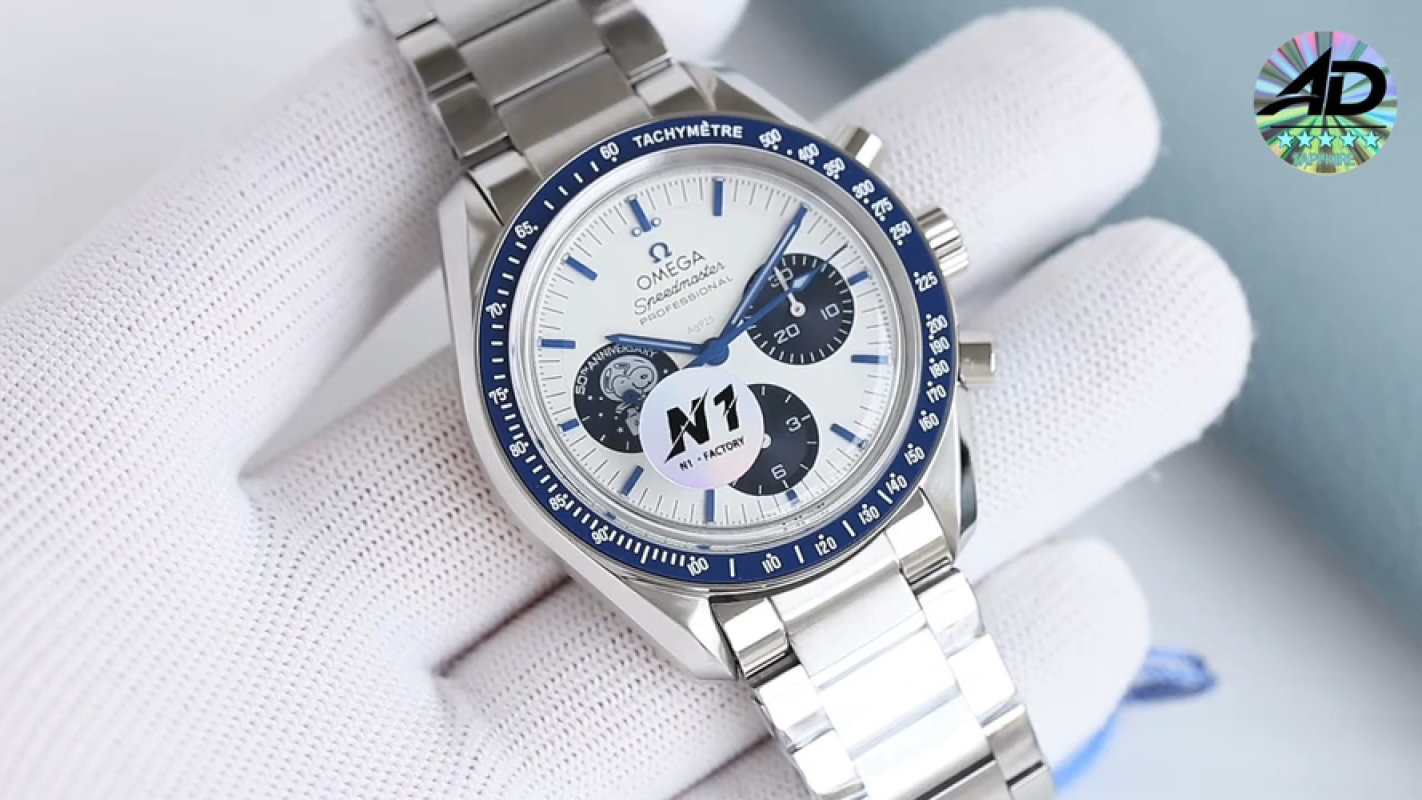 Omega Speedmaster Snoopy 50th Anniversary Chronograph Watch