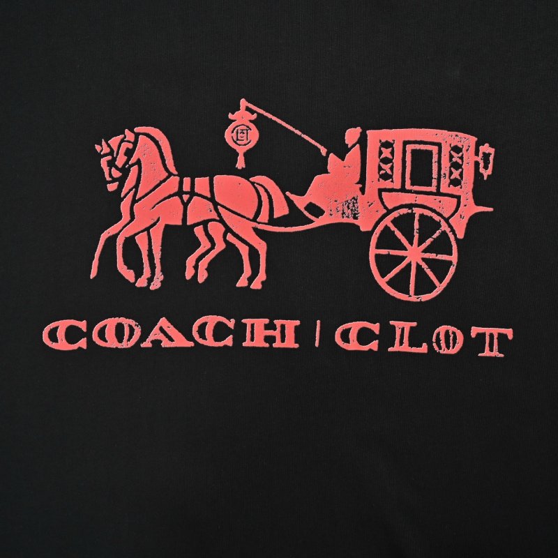 Coach x Clot Carriage Logo T-Shirt Black view