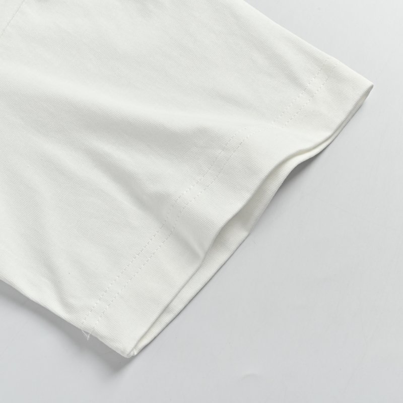 Burberry Equestrian Embroidered White T-Shirt view