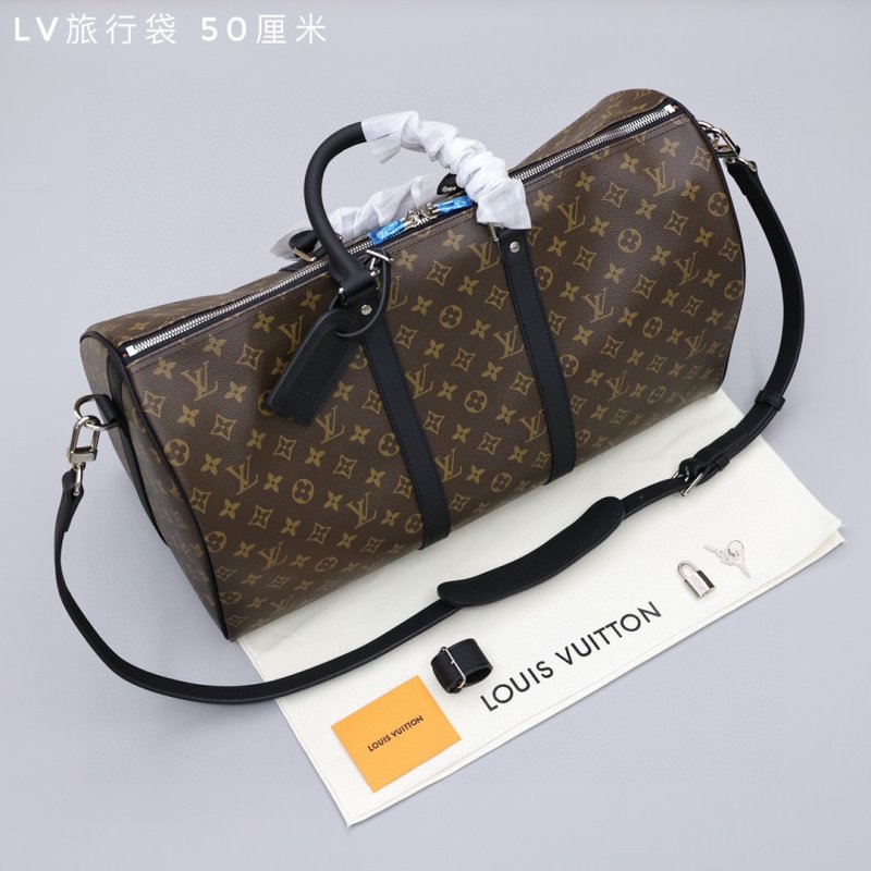 Louis Vuitton Keepall 50 Monogram Travel Bag