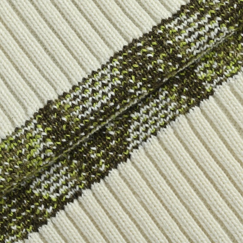 Dior Monogram Jacquard Wool Sweater - Sage Green view