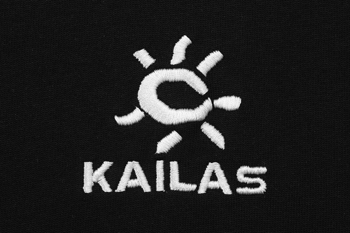 Kailas 3D Embroidered Logo Short Sleeve T-Shirt Black view