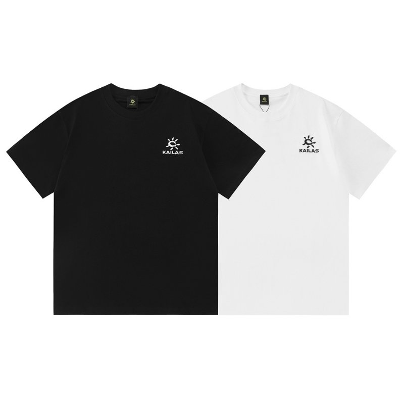 Kailas 3D Embroidered Logo Short Sleeve T-Shirt Black view