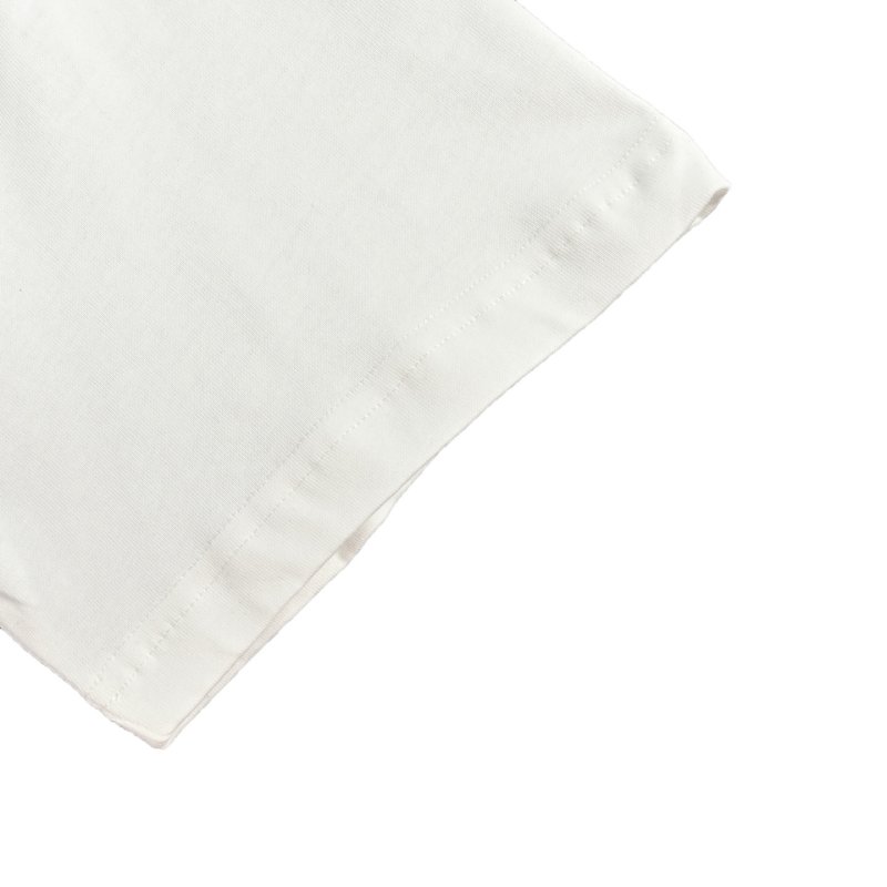 Chrome Hearts Vertical Flag Print Crew Neck T-Shirt White view