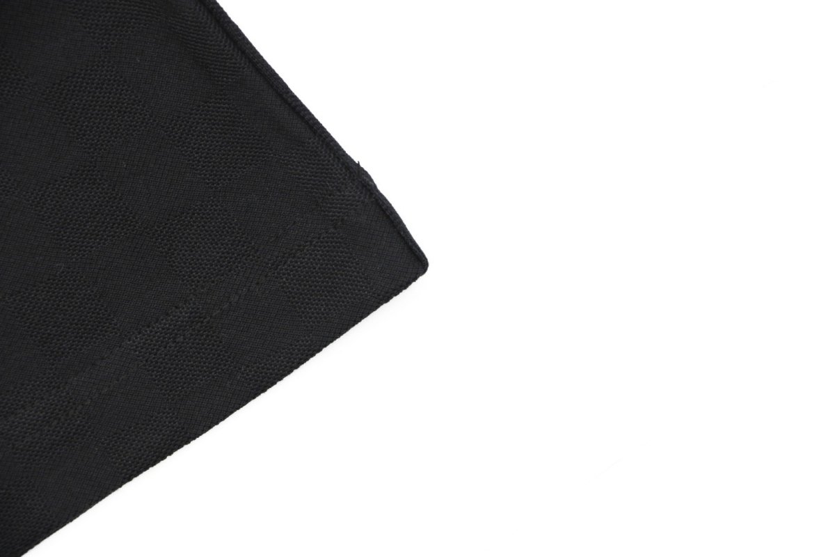 Black Oversized Graphic T-Shirt with Embroidered Design view