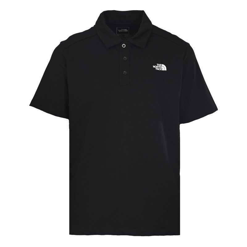 The North Face Black Short Sleeve Polo Shirt view